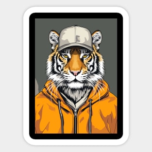 Tiger Style Sticker